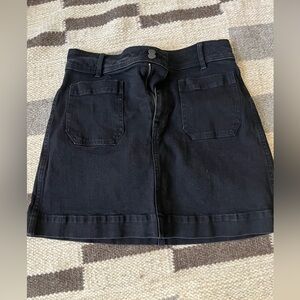 Madewell denim skirt